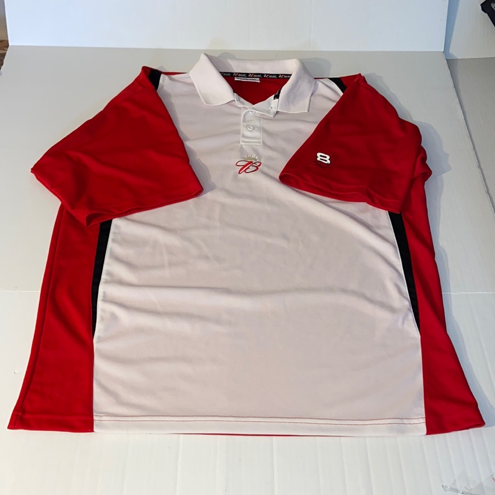 Chase Authentics Budweiser Dale Jr. Men’s XL Short Sleeve Polo Shirt